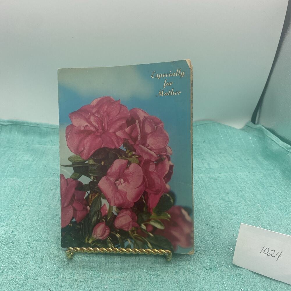 Vintage 1965 Mothers Day booklet: A Collection of Poems & Prose Book